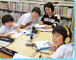 Lepton箕面自由学園小学校教室