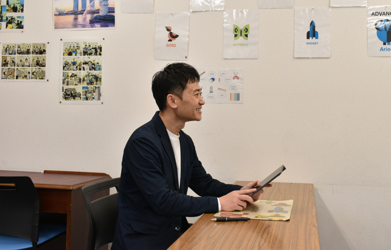 「『ほめること』を意識しています」（兼田先生）