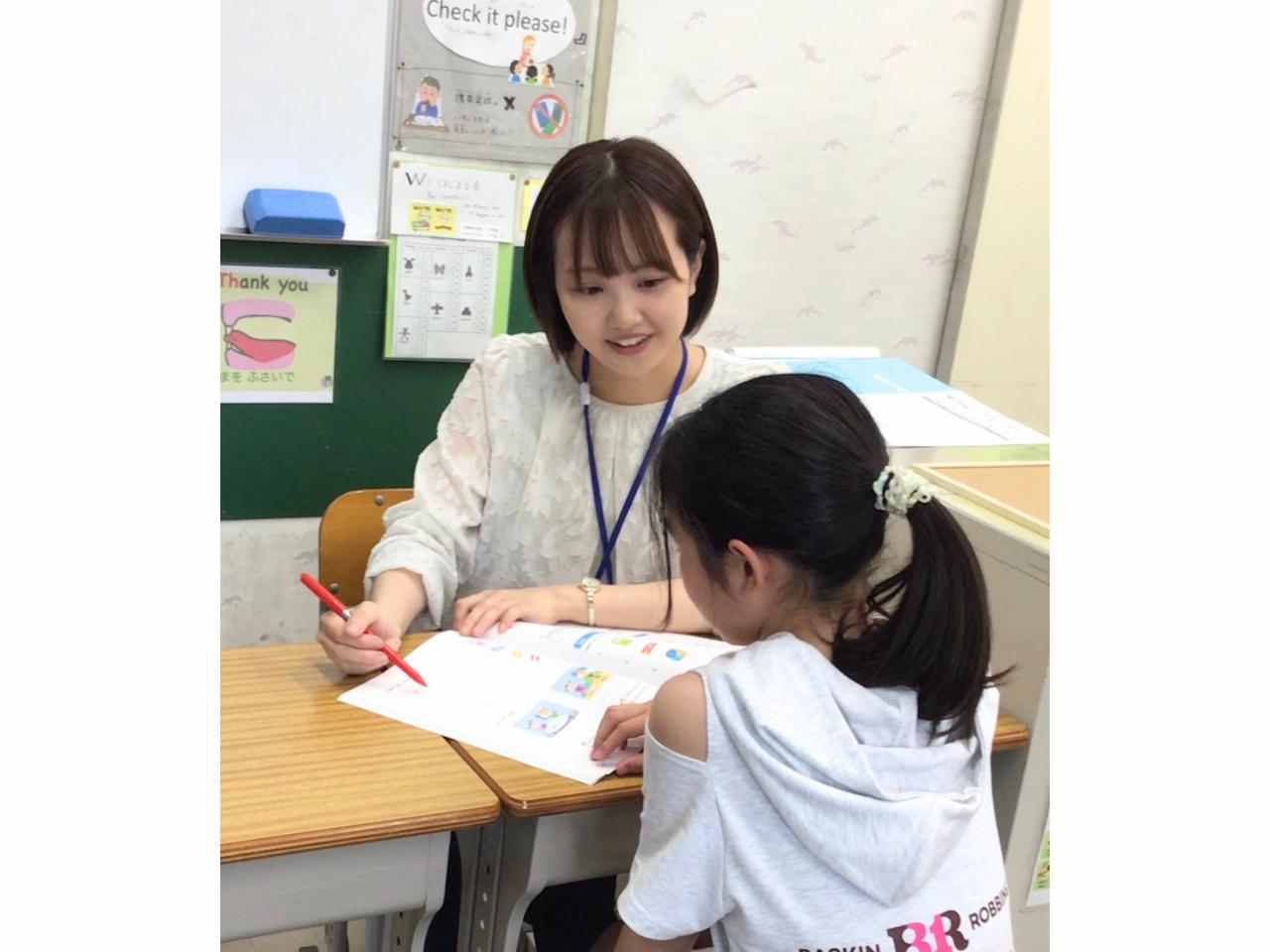香椎本館校には小学2年～中学2年生まで幅広く在籍（取材時点）
