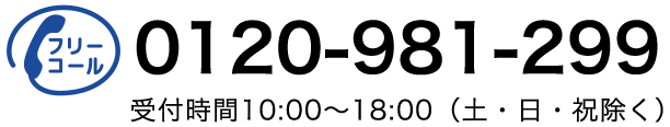 レプトン　フリーコール：0120-981-299 （受付時間 10:00-18:00　土日祝除く）