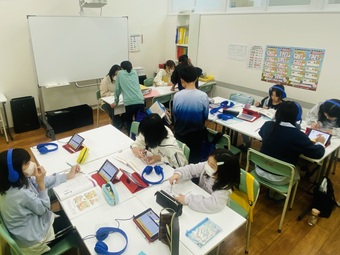 教室の様子